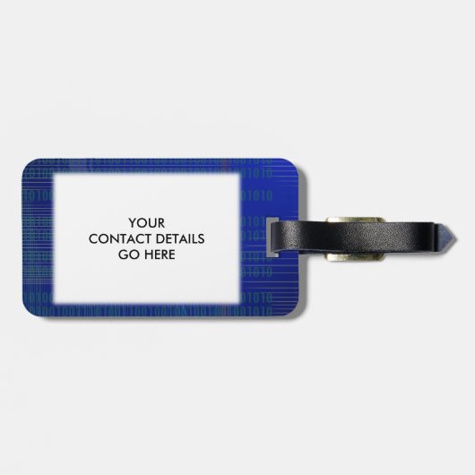 ICH BIN KODEKODEX GEPÄCKANHÄNGER (Rückseite horizontal)