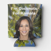 Ich bin Kokosnüsse für Kamala Dosenkühler (Vorderseite)