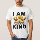 Ich bin König T-Shirt (Vorderseite)