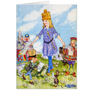 Ich bin Königin-Alice im Wunderland