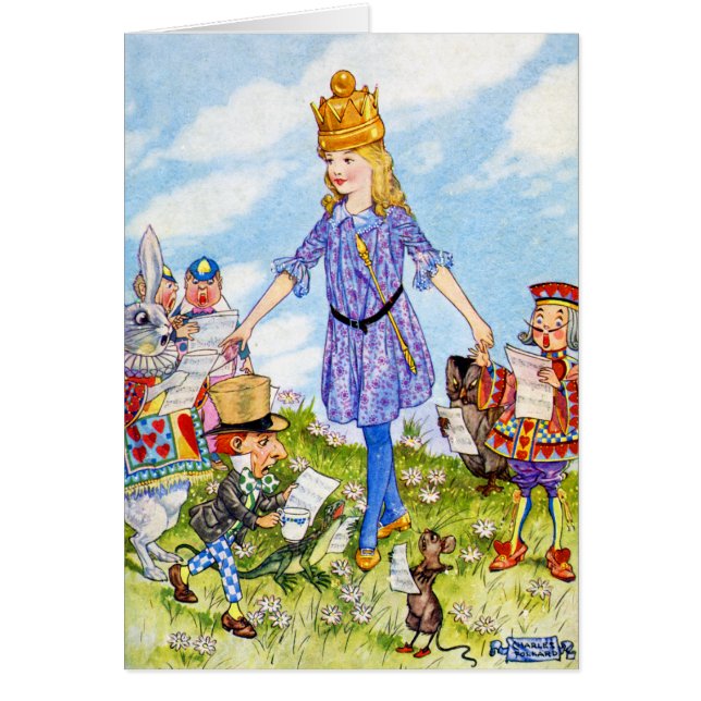Ich bin Königin-Alice im Wunderland (Vorne)