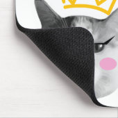 Ich bin Königin – Elegant lustig Mousepad (Ecke)