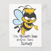 Ich bin Königin hier, Honig Postkarte (Vorderseite)
