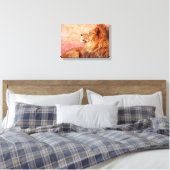 Ich bin konzentriert. 2_ leinwanddruck (Insitu (Schlafzimmer))