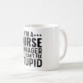 Ich bin Krankenpfleger, aber ich kann keine Dummhe Kaffeetasse (VorderseiteRechts)
