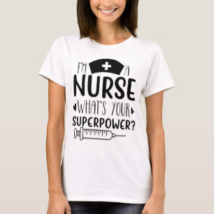 Ich bin Krankenpfleger/in - Was ist deine Superkra T-Shirt