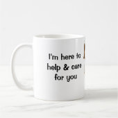 Ich bin Krankenschwester Kaffeetasse (Links)