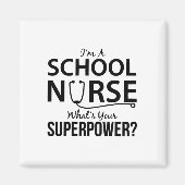 Ich bin Krankenschwester Magnet (Vorne)