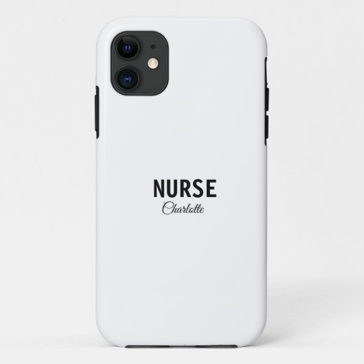 Ich bin Krankenschwester medizinischen Fachmann Fü Case-Mate iPhone Hülle (Rückseite)