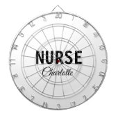 Ich bin Krankenschwester medizinischen Fachmann Fü Dartscheibe (vorne)