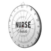 Ich bin Krankenschwester medizinischen Fachmann Fü Dartscheibe (Vorderseite rechts)