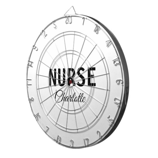 Ich bin Krankenschwester medizinischen Fachmann Fü Dartscheibe (Vorderseite rechts)