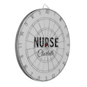 Ich bin Krankenschwester medizinischen Fachmann Fü Dartscheibe (Vorderseite Links)