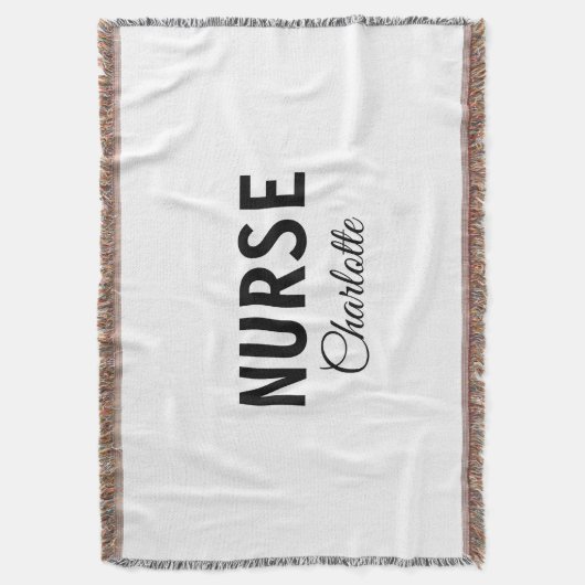 Ich bin Krankenschwester medizinischen Fachmann Fü Decke (Vorderseite Vertikal)