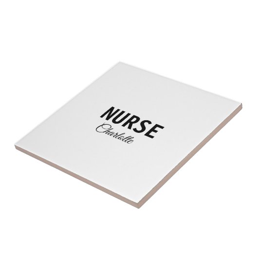 Ich bin Krankenschwester medizinischen Fachmann Fü Fliese (Seite)