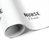 Ich bin Krankenschwester medizinischen Fachmann Fü Geschenkpapier (Rolleneckpunkt)