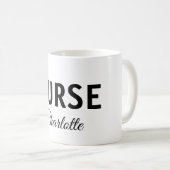 Ich bin Krankenschwester medizinischen Fachmann Fü Kaffeetasse (VorderseiteRechts)