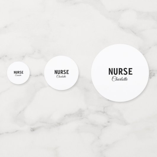 Ich bin Krankenschwester medizinischen Fachmann Fü Konfetti (Vorderseiten)