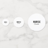 Ich bin Krankenschwester medizinischen Fachmann Fü Konfetti (Rückseiten)