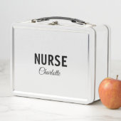 Ich bin Krankenschwester medizinischen Fachmann Fü Metall Brotdose (Beispiel)