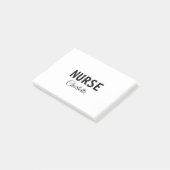 Ich bin Krankenschwester medizinischen Fachmann Fü Post-it Klebezettel (angewinkelt)