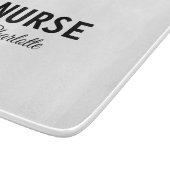Ich bin Krankenschwester medizinischen Fachmann Fü Schneidebrett (Ecke)