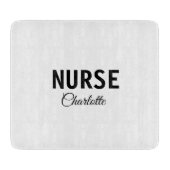 Ich bin Krankenschwester medizinischen Fachmann Fü Schneidebrett (Vorderseite)