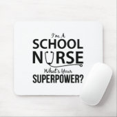 Ich bin Krankenschwester Mousepad (Mit Mouse)
