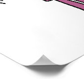 Ich bin Krankenschwester-T - Shirt und -Geschenke Poster (Ecke)