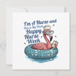 ich bin Krankenschwester und das ist meine Woche f Einladung
