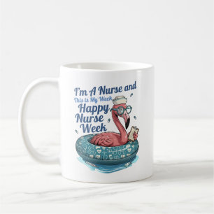 Ich bin Krankenschwester und das ist meine Woche F Kaffeetasse