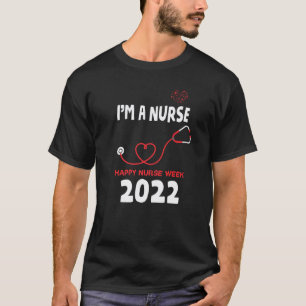 Ich bin Krankenschwester und das ist meine Woche F T-Shirt