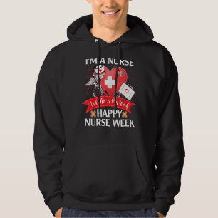 Ich bin Krankenschwester und das ist meine Woche g Hoodie