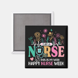 Ich bin Krankenschwester und das ist meine Woche g Magnet