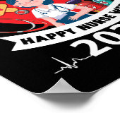 Ich bin Krankenschwester und das ist meine Woche g Poster (Ecke)