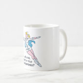 Ich bin Krankenschwester, was deine Supermacht ist Kaffeetasse (VorderseiteRechts)