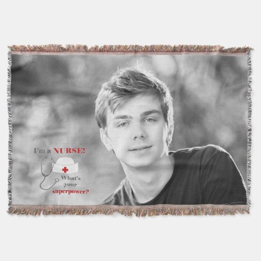 Ich bin Krankenschwester, was für eine Supermacht. Decke (Vorderseite)