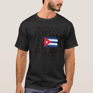 Ich bin kubanische Flagge Kuba Erbe Kubanische Wur T-Shirt