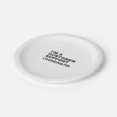 ICH BIN KUNDENUNTERSTÜTZER PAPPTELLER (Schrägansicht)