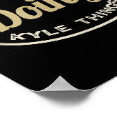 Ich bin Kyle Doing Kyle Things Funny Christmas Ide Poster (Ecke)