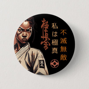 Ich bin Kyokushin - Unzerbrechlich, Unaufhaltsam, Button
