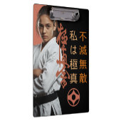 Ich bin Kyokushin - Unzerbrechlich, Unaufhaltsam, Klemmbrett (Rechts)