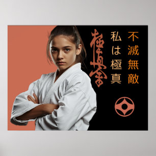 Ich bin Kyokushin - Unzerbrechlich, Unaufhaltsam, Poster