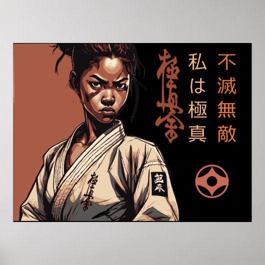 Ich bin Kyokushin - Unzerbrechlich, Unaufhaltsam,  Poster (Vorne)