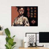 Ich bin Kyokushin - unzerbrechlich, unaufhaltsam, Poster (Heimbüro)