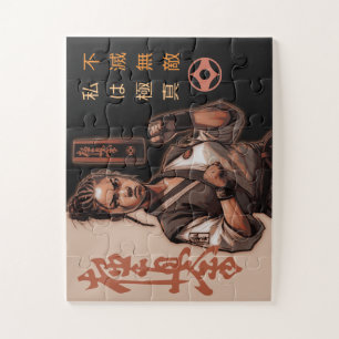 Ich bin Kyokushin, Unzerstörbar, Unbesiegbar Puzzle