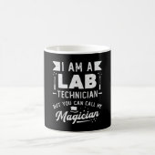 Ich bin Labrador Technician Science Laboratory Tec Kaffeetasse (Mittel)