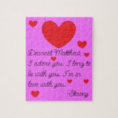 Ich bin lange bei dir. puzzle (Vertikal)