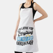 Ich bin Latke für alles, aber nicht für Hanukka Schürze (InSitu)