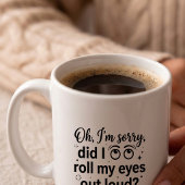 Ich bin laut Sorry Kaffeetasse